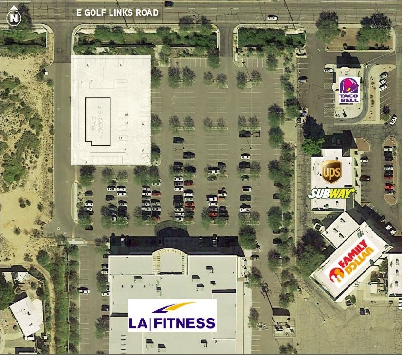 Golf Links Rd & Harrison Rd, Tucson, AZ for sale Primary Photo- Image 1 of 1