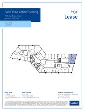 7880 San Felipe St, Houston, TX for lease Floor Plan- Image 1 of 1