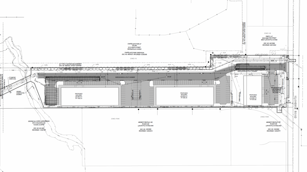 3330 Klondike Rd, West Lafayette, IN for lease - Site Plan - Image 3 of 3