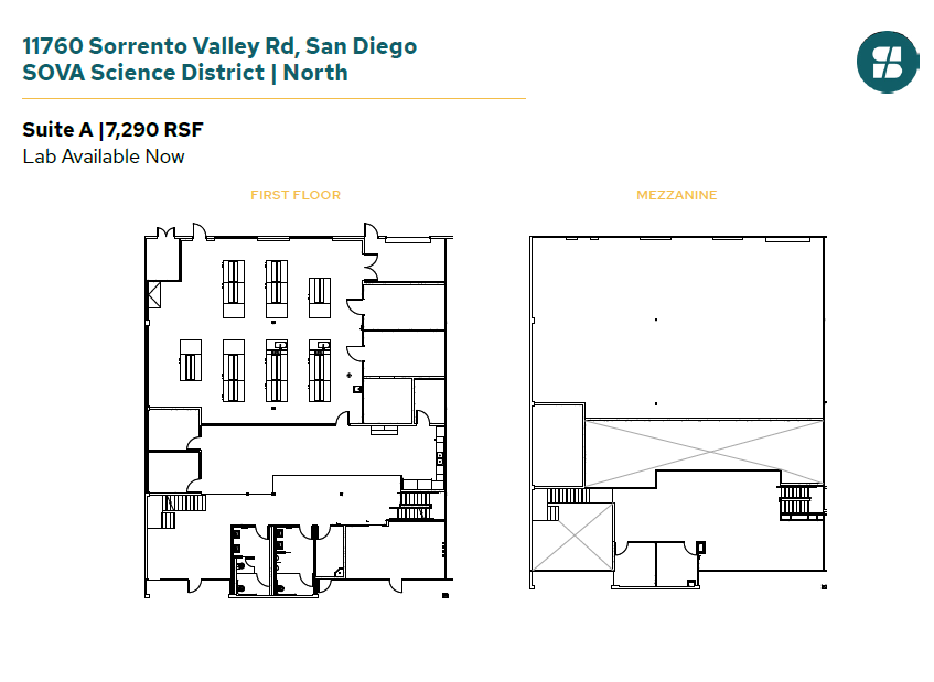 11555 Sorrento Valley Rd, San Diego, CA for lease Floor Plan- Image 1 of 1