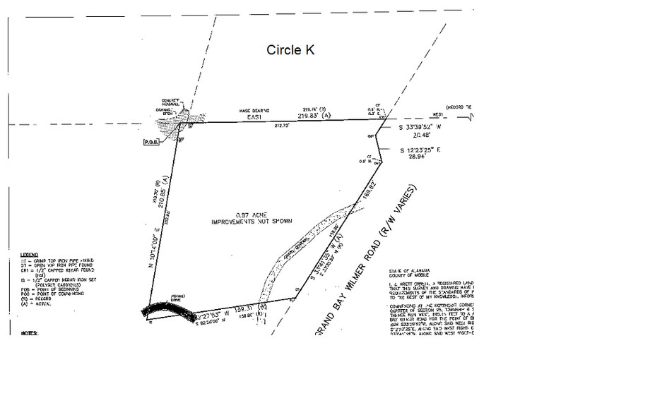 Grand Bay Wilmer Rd, Grand Bay, AL 36541 Land for Sale