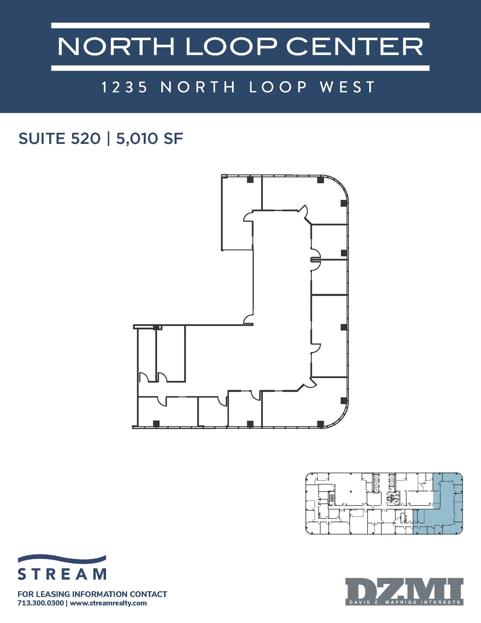 1235 North Loop W, Houston, TX for lease Floor Plan- Image 1 of 1