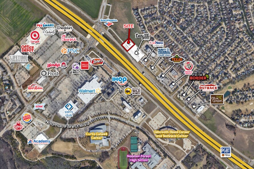 NEQ President George Bush Turnpike & N Garland Ave, Garland, TX for sale - Building Photo - Image 1 of 1