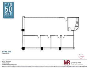 1051 Perimeter Dr, Schaumburg, IL for lease Floor Plan- Image 1 of 6