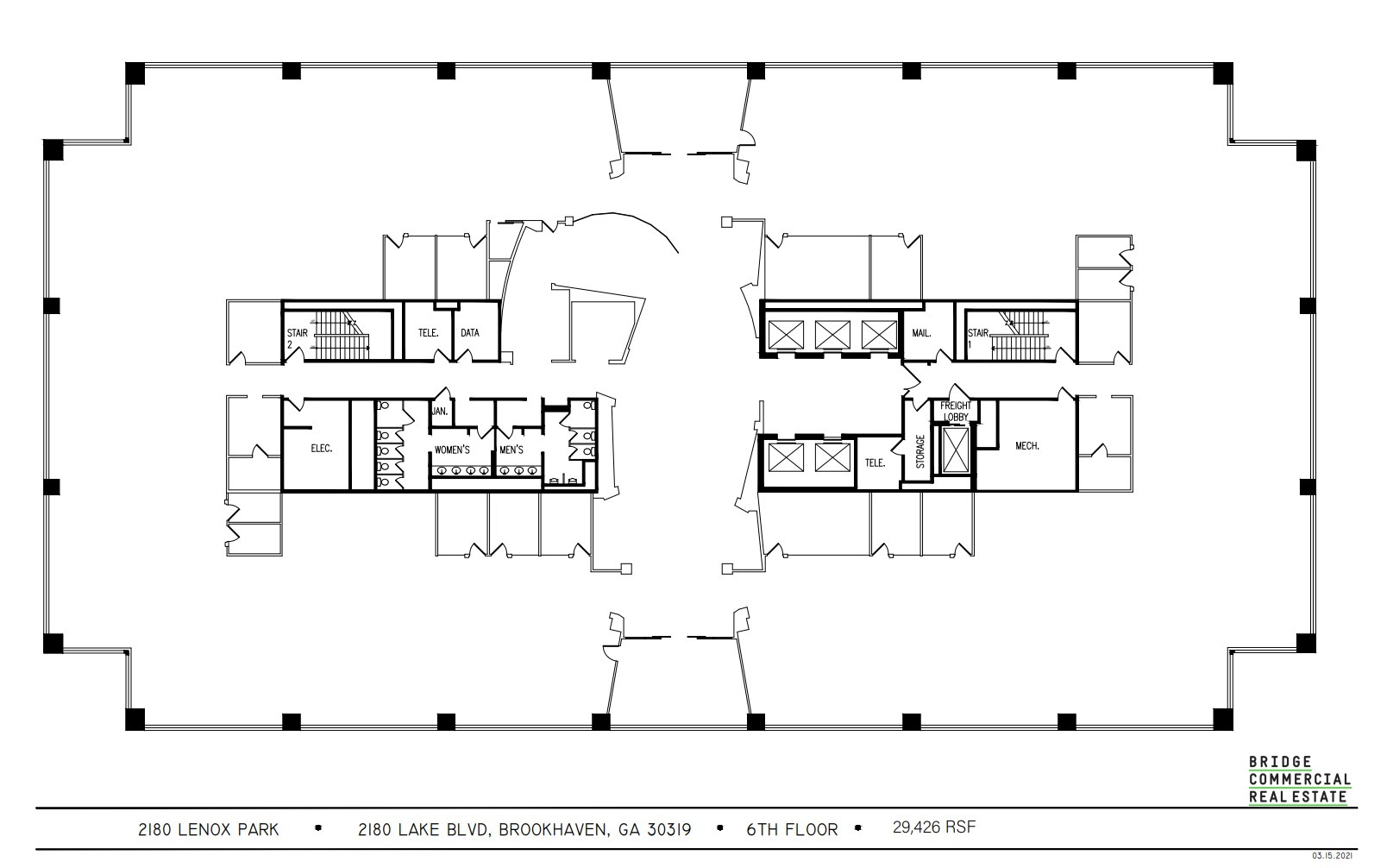 1277 Lenox Park Blvd, Atlanta, GA for lease Floor Plan- Image 1 of 1