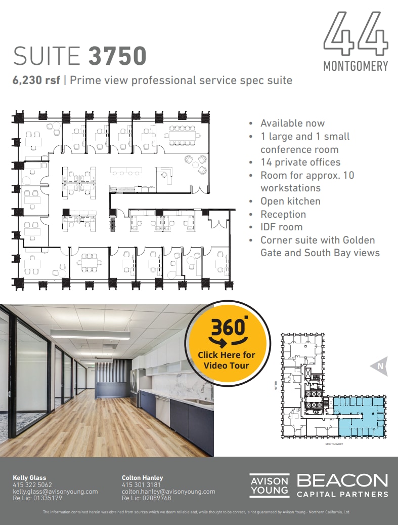 44 Montgomery St, San Francisco, CA for lease Floor Plan- Image 1 of 1