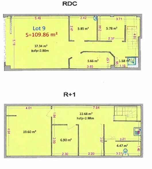 Retail in Juvignac for lease - Floor Plan - Image 2 of 2