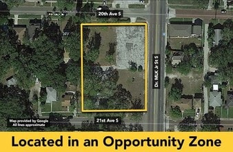 2025 Dr Martin Luther King Jr St S, Saint Petersburg, FL - AERIAL map view