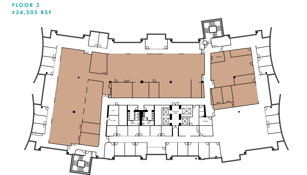 2000 Seaport Blvd, Redwood City, CA for lease Floor Plan- Image 1 of 1