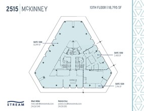 2515 McKinney Ave, Dallas, TX for lease Floor Plan- Image 1 of 1