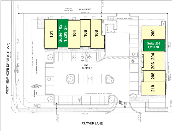 700 W New Hope Dr, Cedar Park, TX for lease - Site Plan - Image 2 of 6