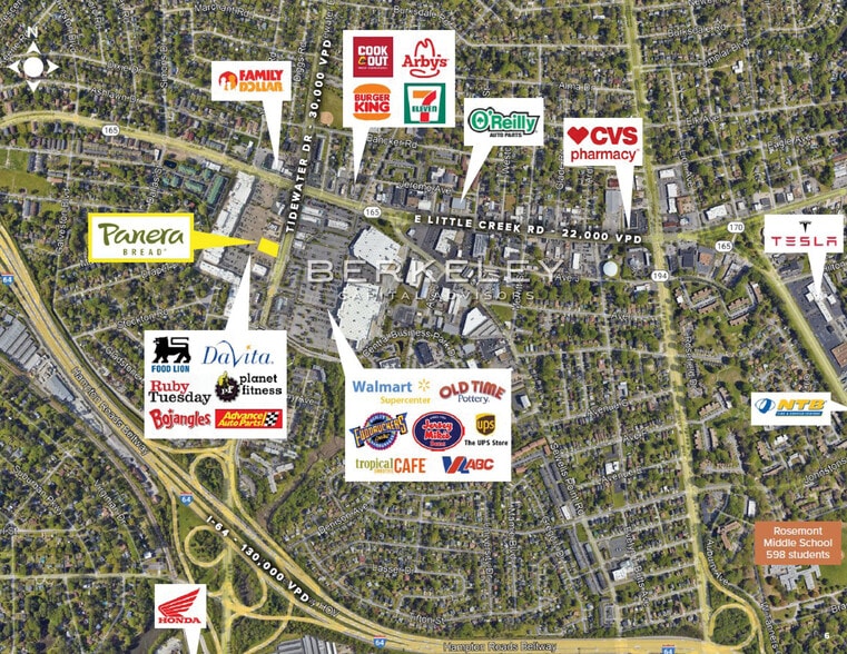 7701 Tidewater Dr, Norfolk, VA for sale - Building Photo - Image 2 of 5