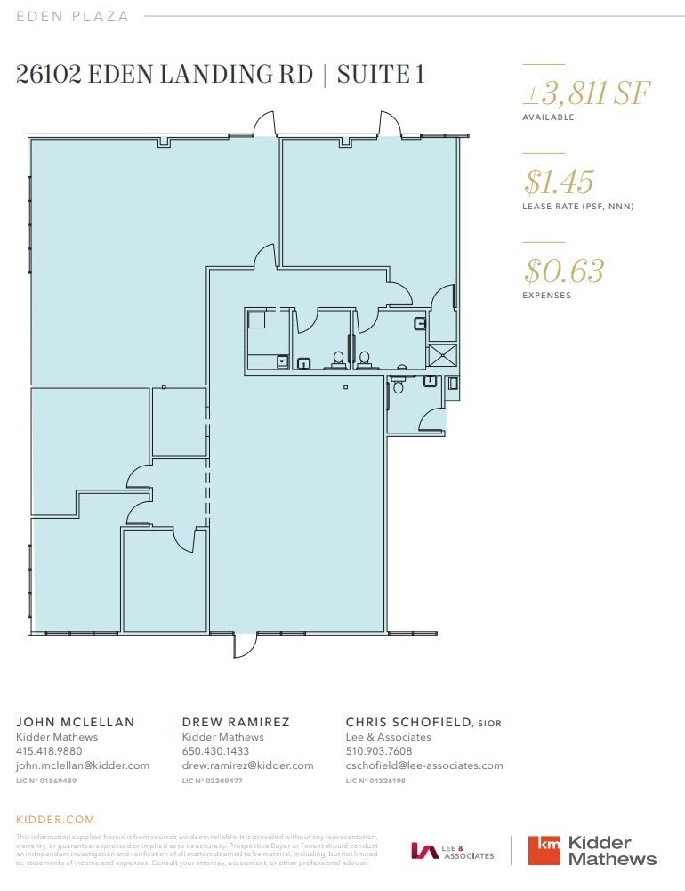 3583 Investment Blvd, Hayward, CA for lease Floor Plan- Image 1 of 1
