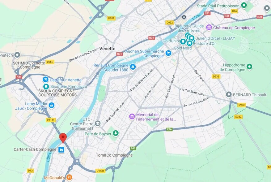 Retail in Compiègne for lease - Building Photo - Image 2 of 8