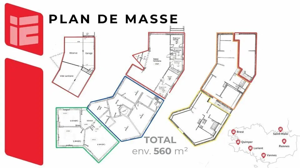 Flex in Goven for sale - Site Plan - Image 2 of 2
