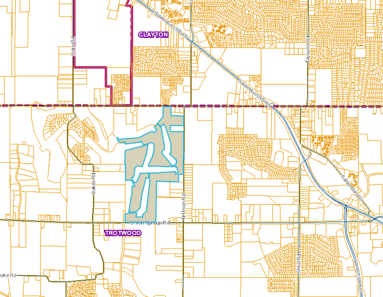 0 Shiloh Springs Rd, Clayton, OH for sale - Plat Map - Image 2 of 5