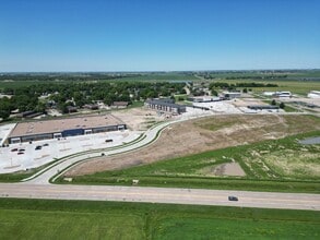 W 12th, Hastings, NE - AERIAL map view