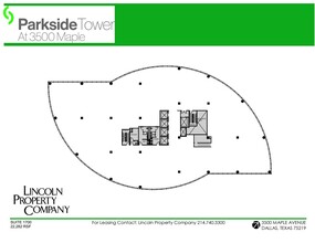 3500 Maple Ave, Dallas, TX for lease Floor Plan- Image 1 of 1