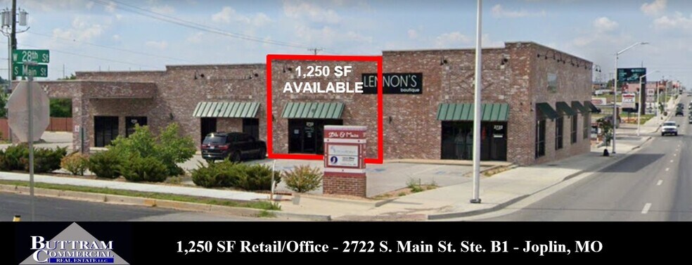 2722 S Main St, Joplin, MO for sale - Building Photo - Image 1 of 1