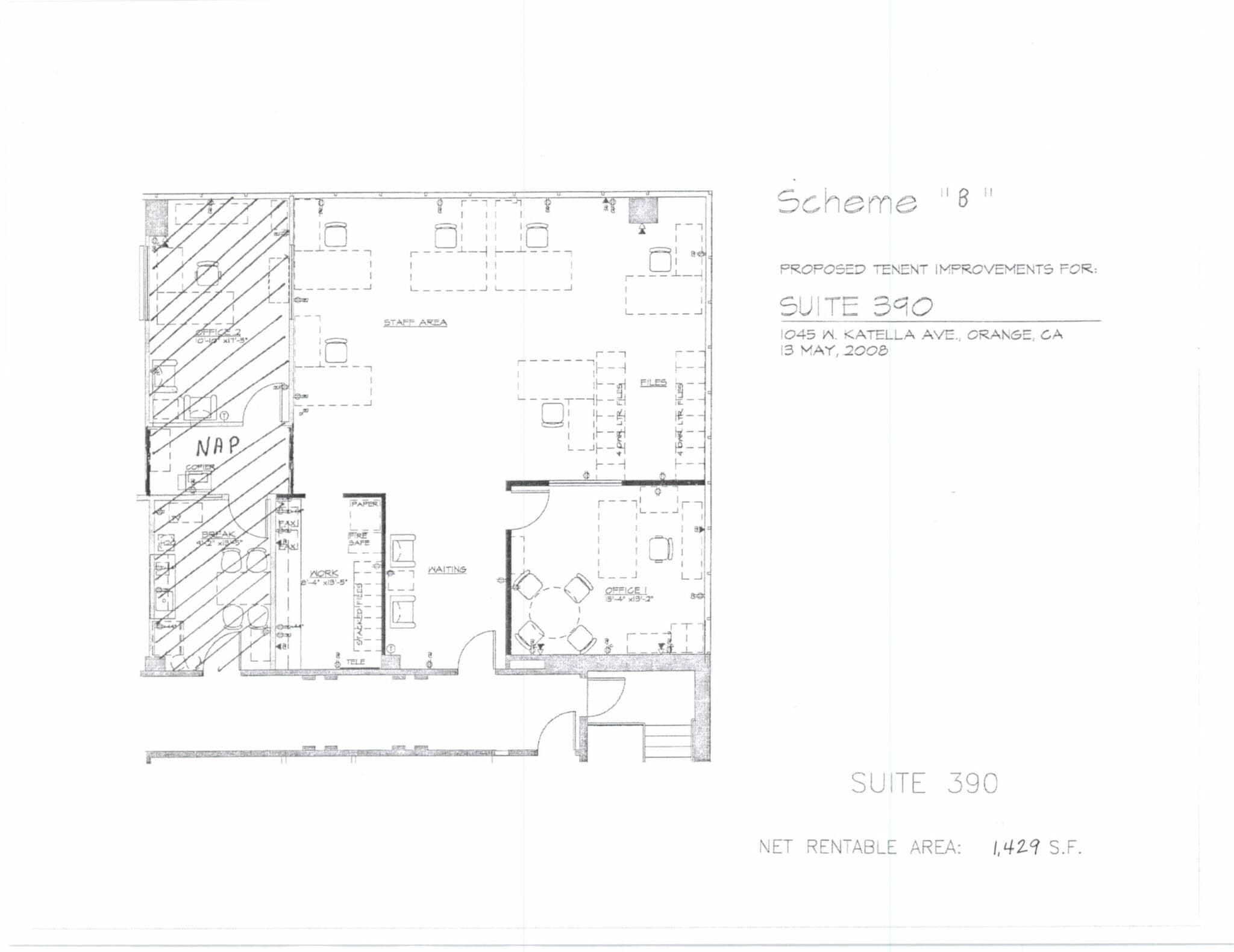 1045 W Katella Ave, Orange, CA for lease Site Plan- Image 1 of 1
