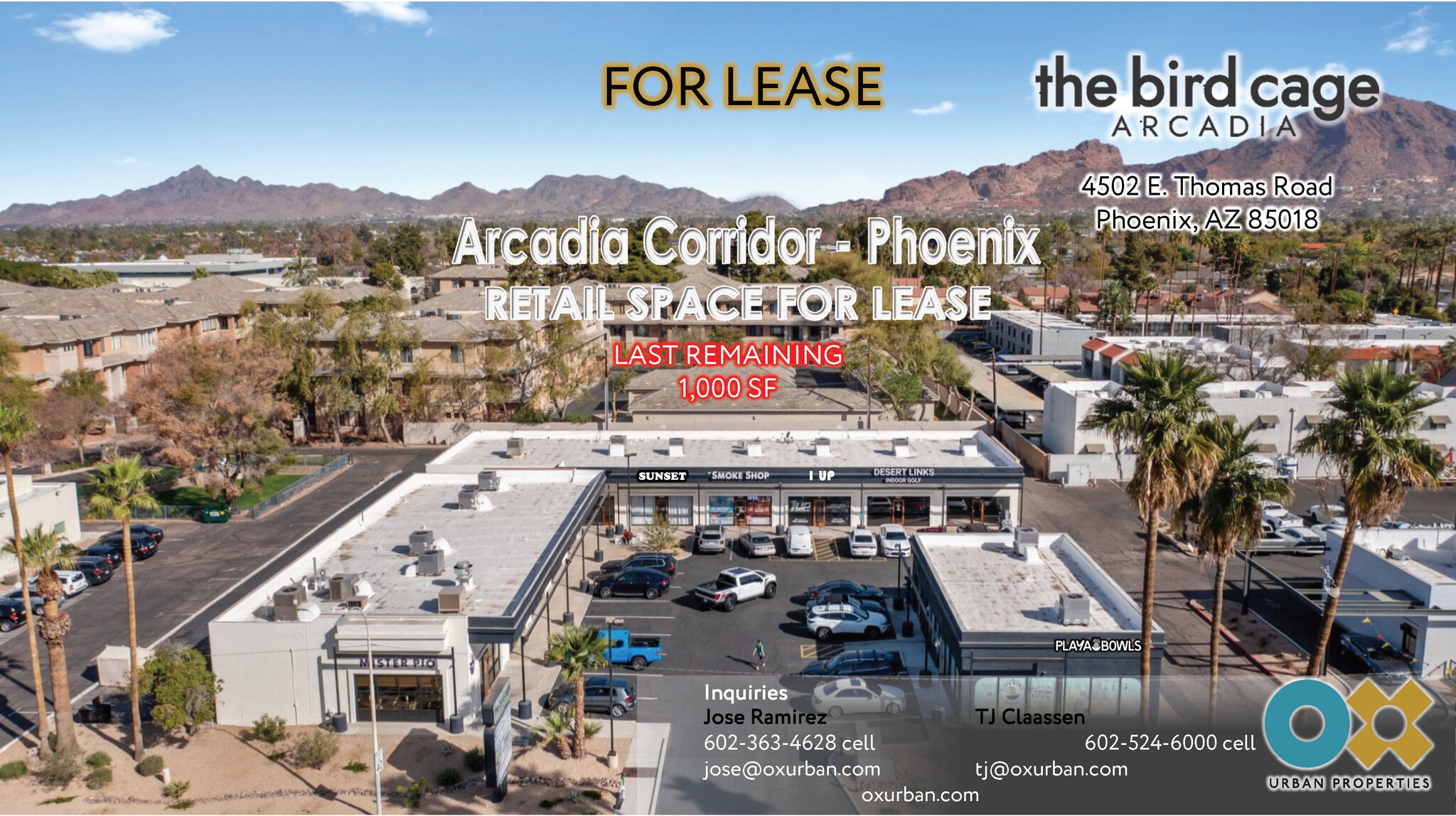 4502-4528 E Thomas Rd, Phoenix, AZ for lease Building Photo- Image 1 of 16