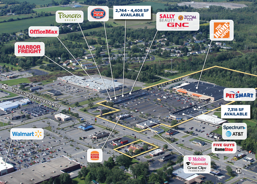 5730 S Transit Rd, Lockport, NY for lease - Aerial - Image 1 of 8