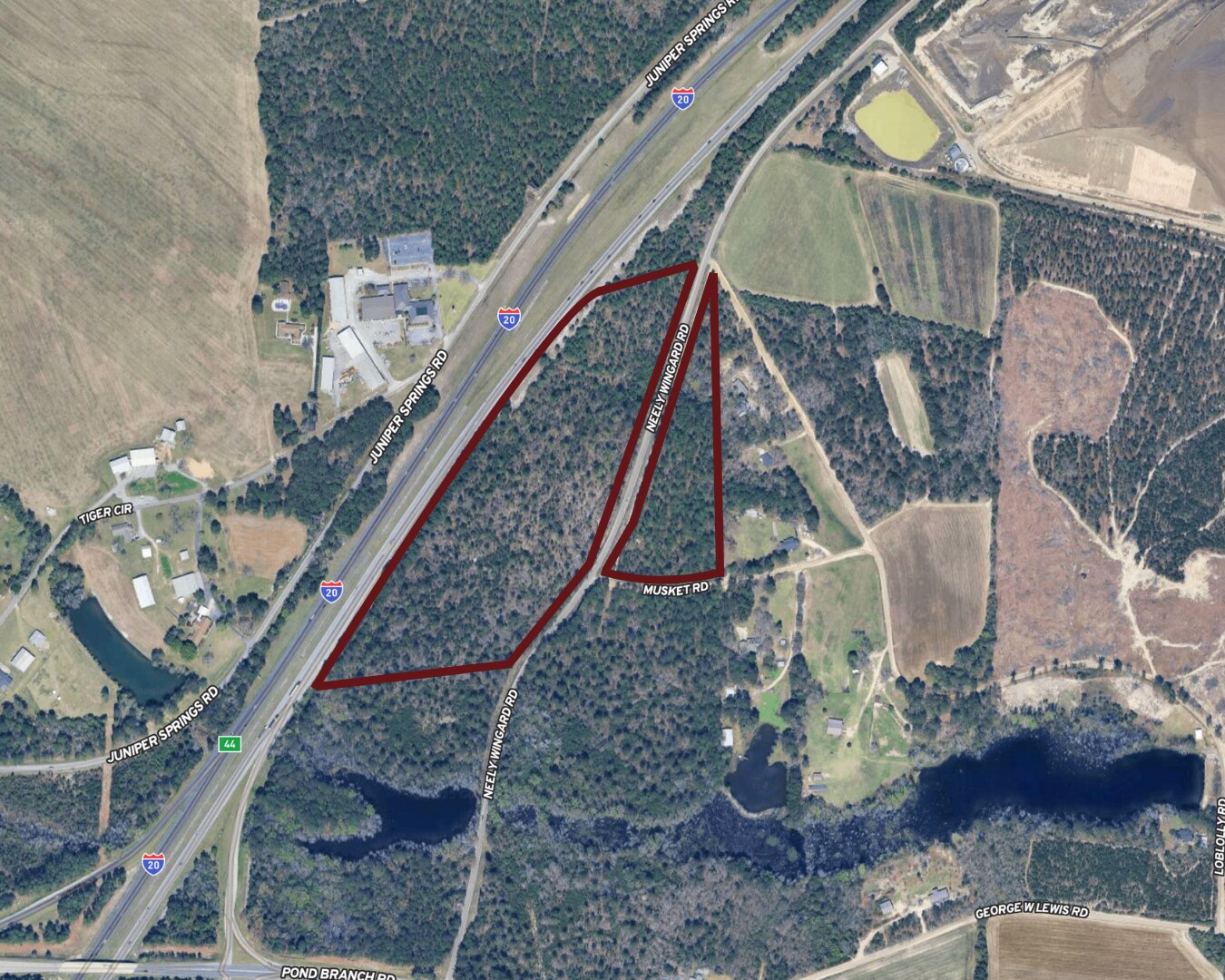 0 Neely Wingard Road, Gilbert, SC for sale Aerial- Image 1 of 2