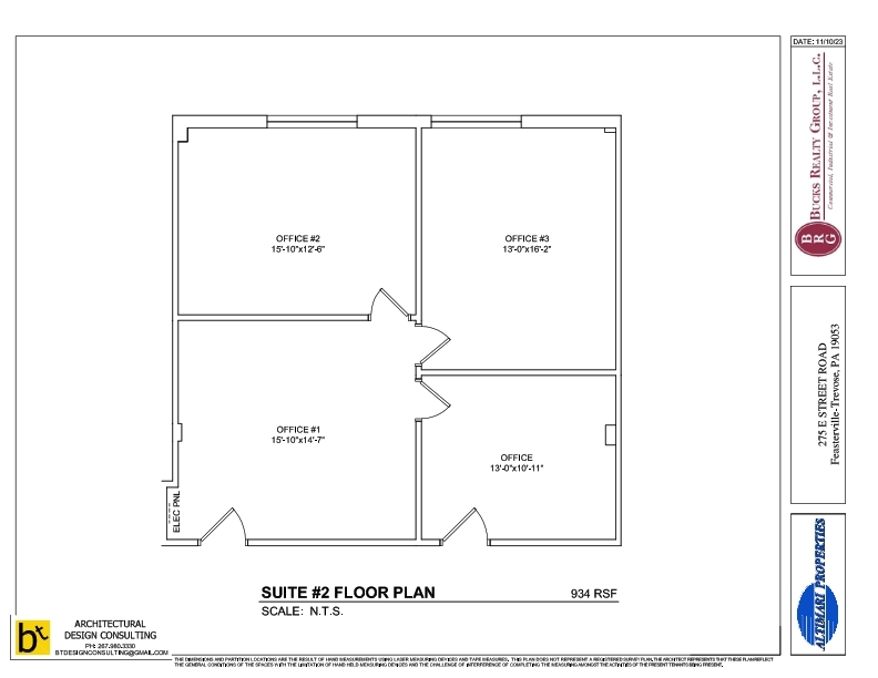 275 E Street Rd, Feasterville, PA for sale Floor Plan- Image 1 of 5