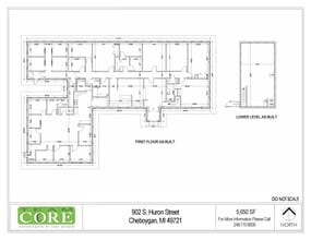 902 S Huron St, Cheboygan, MI for lease Floor Plan- Image 1 of 1