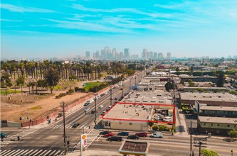 1882-1890 W Washington Blvd, Los Angeles, CA - aerial  map view