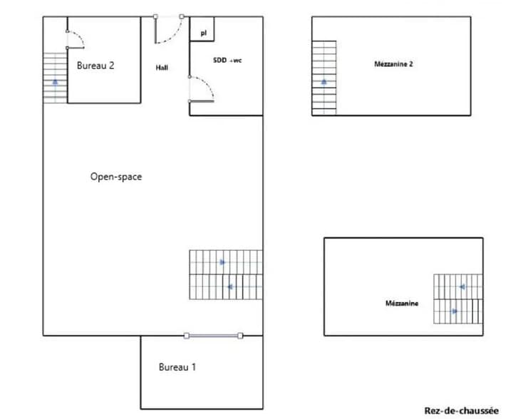 Office in Lyon for sale - Floor Plan - Image 2 of 11