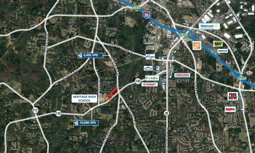 Highway 138 SW, Conyers, GA 30094 Land for Sale