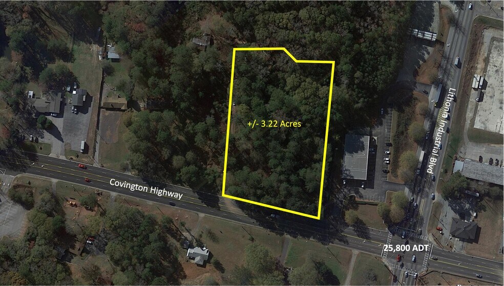 7247 Covington Hwy, Lithonia, GA for sale - Aerial - Image 1 of 1