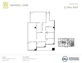 3700 Mansell Rd, Alpharetta, GA for lease Floor Plan- Image 1 of 1