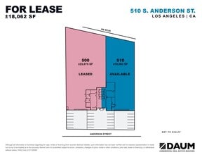 500-510 S Anderson St, Los Angeles, CA for lease Floor Plan- Image 2 of 2