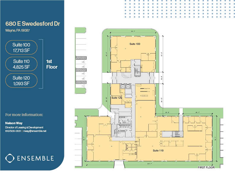 680 E Swedesford Rd, Wayne, PA for lease Floor Plan- Image 1 of 1