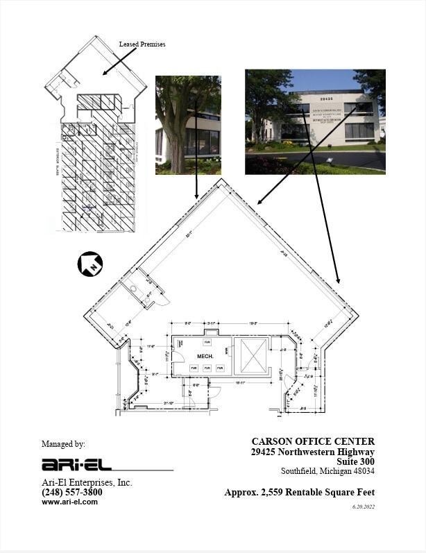 29355 Northwestern Hwy, Southfield, MI for lease Floor Plan- Image 1 of 1