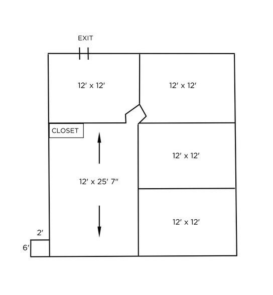 49 2nd Ave N, Waite Park, MN for lease - Floor Plan - Image 2 of 4
