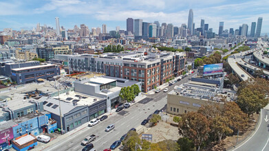 1170 Harrison St, San Francisco, CA - aerial  map view - Image1