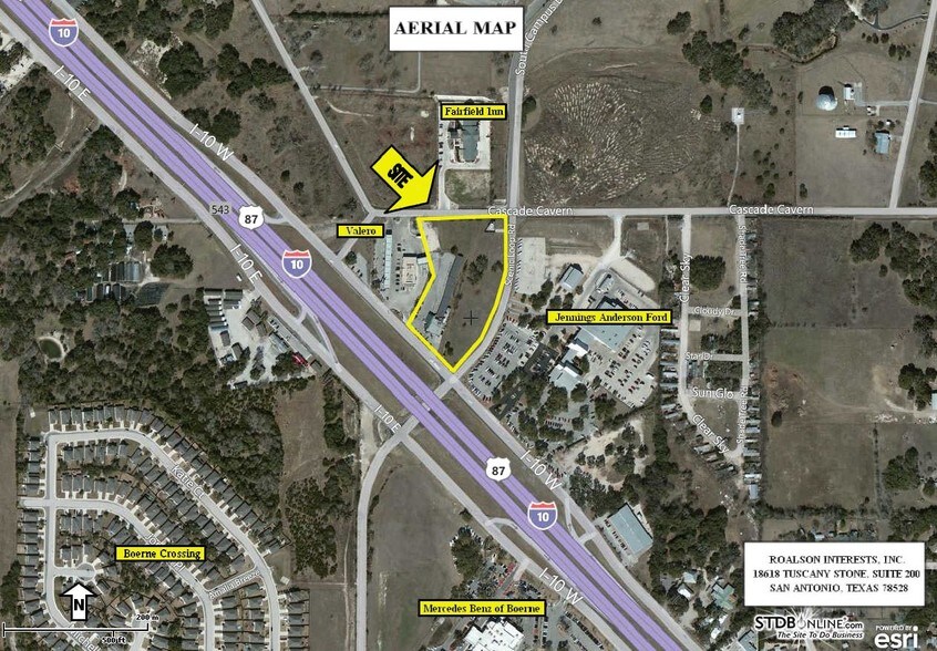 W IH10 Scenic Loop Rd, Boerne, TX, 78015 Commercial Land For Sale