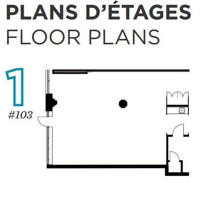 6300 Av Du Parc, Montréal, QC for lease Floor Plan- Image 1 of 1