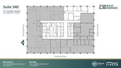 230 W Monroe St, Chicago, IL for lease Floor Plan- Image 1 of 1