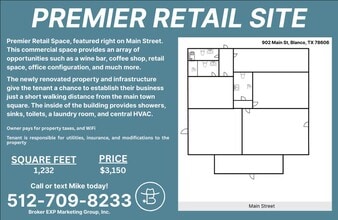 902 Main St, Blanco, TX for lease Interior Photo- Image 1 of 1