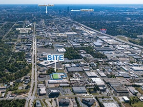 416 NE 48th St, Oklahoma City, OK - AERIAL  map view