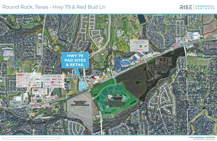 2700 E Palm Valley Blvd, Round Rock, TX for lease - Aerial - Image 3 of 3