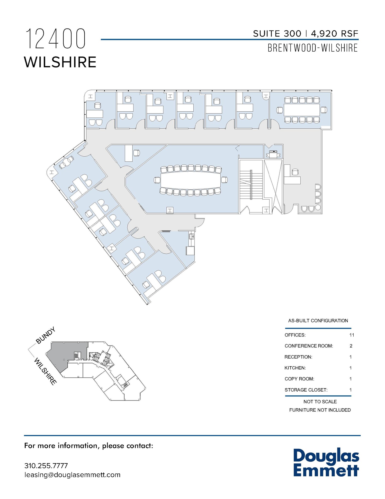 12400 Wilshire Blvd, Los Angeles, CA for lease Floor Plan- Image 1 of 1