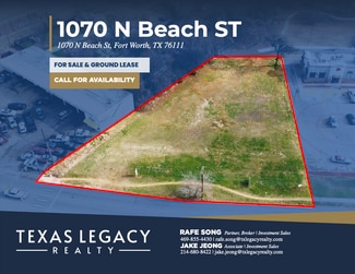 More details for 1070 Beach st, Fort Worth, TX - Land for Lease