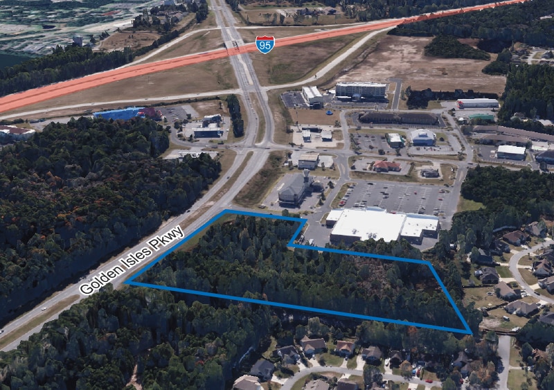 0 Stellar Dr, Brunswick, GA for sale - Aerial - Image 2 of 4