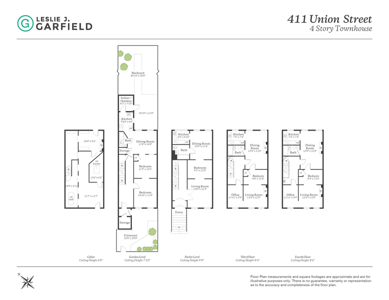 411 Union St, Brooklyn, NY for sale - Floor Plan - Image 2 of 12