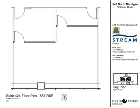 645 N Michigan Ave, Chicago, IL for lease Floor Plan- Image 2 of 2